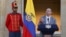 El presidente colombiano, Gustavo Petro, habla durante un acto simbólico de la presentación del proyecto de reforma de salud en Bogotá, Colombia. (REUTERS/Luisa González).
