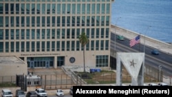 Una vista de la Embajada de EEUU en La Habana. REUTERS/Alexandre Meneghini