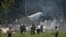 Restos de la nave de Global Air que se estrelló el 18 de mayo de 2018, tras despegar del Aeropuerto Internacional José Martí, en La Habana. (Foto: AFP/Yamil Lage/Archivo)