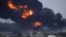 Incendio en la Base de Supertanqueros de la zona industrial de Matanzas, aún fuera de control. REUTERS/Alexandre Meneghini