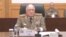 Álvaro López Miera, ministro de las Fuerzas Armadas Revolucionarias de Cuba, durante su reunión en Pekín con el titular de Defensa chino Dong Jun.