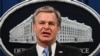 Christopher Wray, director del FBI. (Jim Watson / Pool / AFP).