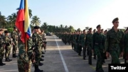 Avispas Negras cubanas en despliegue militar venezolano.