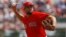 El lanzador abridor de los Medias Rojas de Boston, Nathan Eovaldi, en una foto de archivo. (Butch Dill-USA TODAY Sports)