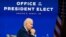 Joe Biden en la Oficina del Presidente Electo (Chandan Khanna/AFP).