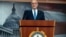 Chuck Schumer (D-NY), líder de la Cámara Alta, en una conferencia de prensa el 6 de enero de 2021. (Saul Loeb / AFP)