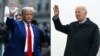 A sus 81 años, Biden (der.) es el presidente de mayor edad en la historia de Estados Unidos, mientras que Trump (izq.), de 77 años, está acusado en cuatro casos penales.
