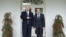 Donald Trump y Emmanuel Macron.