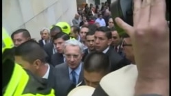 Refuerzan seguridad al expresidente Uribe tras denuncia de plan para asesinarlo Refuerzan seguridad al expresidente Uribe tras denuncia de plan para asesinarlo