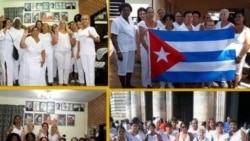 Otro domingo de detenciones y multas a las Damas de Blanco Otro domingo de detenciones y multas a las Damas de Blanco